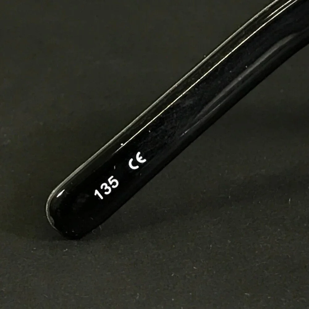 Modz Eyeglasses Frames CORFU Crystal Black Rectangle Full Rim 53-16-135